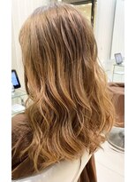 エントランスデパーチャー(ENTRANCE DEPARTURE)&nbsp;【YuKuRu    HAIR    FACTORY】　ブリーチベージュカラー