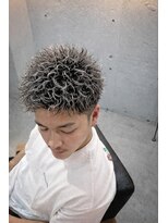 メンズ ラピス(Men's Lapis)&nbsp;【渋谷　メンズ　ツイスパ×ホワイトメッシュ】メンズパーマ