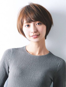 ニーフ 恵比寿(neaf) くびれヘアアプリコットオレンジハイライトカラー