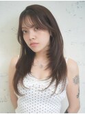 小顔ハッシュカットくびれレイヤー