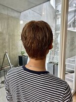 バイ ユア オウン フラワーズ コロン カバ 松本駅前(buy your own flowers : kava)&nbsp;くせ毛を活かすベリーショート◎デジタルパーマで上品に