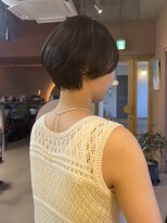 マルソー&nbsp;岡山ボブニュアンスパーマ髪質改善トリートメントレイヤー