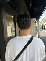 ニコワ(nicowa)&nbsp;【サイドパート×メンズ刈り上げ】