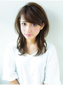 《AFLOATディル裕二朗》大人、ミセスのボリュームセミロングヘア