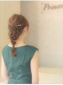 パーティーヘアセット♪ 3