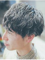 ヘアアイラッシュ リベット(hair eyelash RIVET)&nbsp;マッシュベース×スパイラルパーマ