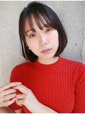 【DaVin中目黒】耳かけ内巻きボブ