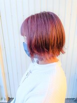 ノイ(neu)&nbsp;ピンクミニボブ　【静岡/髪質改善】