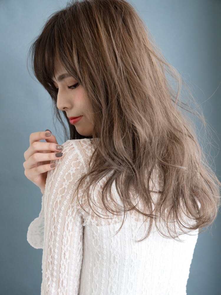 ●再来●白髪も明るく全体カラー(イチゴ,イルミナetc)+カット ￥9900