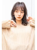 sungoose　ショートボブニュアンスカラーセンターパート