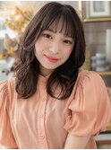 大人かわいいダークアッシュゆる巻きロングa浦和20代30代40代