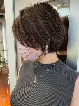 ヨロ 小岩(YOLO) ハイライトカラーミルクティーベージュケアブリーチダブルカラー