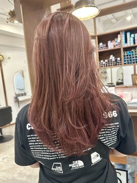 ルイ(ROUIS produced by LUCK 津田沼) ROUIS 津田沼 ピンクハイライト レイヤー