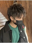 メンズ特化スタイリスト×ウルフマッシュ