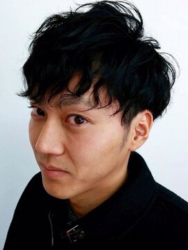 レユニオン(reunion hair) ツーブロックくせ毛風パーマ