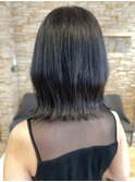 黒髪スタイル大人ボブ/横浜/横浜西口