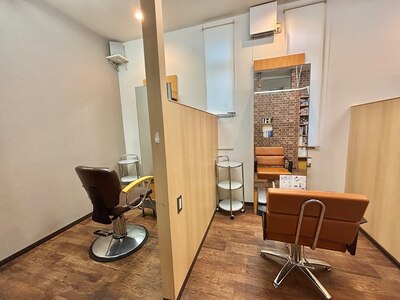 半個室＋完全個室の空間です♪癒しのSalonタイム