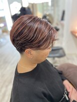 ギゼ 神戸店(GIZE)&nbsp;ハイライトカラー＋ツーブロック刈り上げ