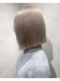 ぱつっとボブ