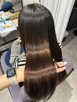 アルコイリスバイドールヘアー(ARCOIRIS by Dollhair)&nbsp;酸性ストレート髪質改善トリートメント縮毛矯正ロング韓国都島