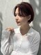 フィート 青山店(FEAT.)の写真/顔周りのニュアンスで小顔に魅せる「小顔かわいい」。繊細なカットで「美シルエット」を創り出す。[青山]
