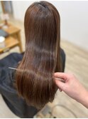 乾燥によるパサつきケア×ツヤ髪ロングヘア