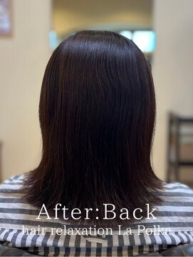 ラポルカ(La Polka) 髪質改善メニュー【幹細胞ケア/縮毛矯正/艶髪トリートメント】
