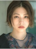【emu井上信洋】ルーズに動かす外ハネショートボブ【エミュ】