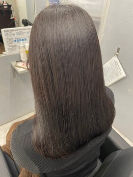 エル 新小岩(elu) 美髪/ワイドバング/レイヤーカット/くすみベージュ/新小岩駅