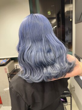 ジルバイジゼル(JILL by GiseL) ダブルカラー/ハイトーンカラー/デザイン/レイヤー/ウルフ