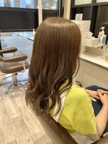 カイノ いずみおおつCITY店(KAINO) 柔らかラテベージュ×ゆるミックス巻き