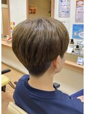 お客様スナップ☆　ツーブロック　ショートスタイル