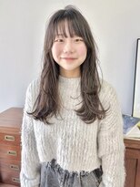 ヘアー アイス 御器所本店(HAIR ICI) レイヤーカット顔まわりカットロングレイヤー夏カラー秋カラー