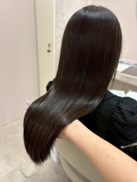 ソンノ(sonno) 黒髪 髪質改善ストレート 艶トリートメント 縮毛矯正 20代 30代