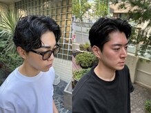 男性の方も数多くご来店頂いております♪【メンズ/パーマ】