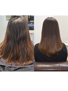 ビリジアン(VIRIDIAN) sins式髪質改善酸性ストレート