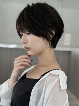 ライズ ネックス ザ サロン 渋谷(LIZE nex the salon) 前髪あり　大人ショート　#3［＃渋谷駅＃韓国＃髪質改善］