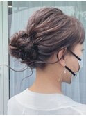 結婚式ヘアセット×アップスタイル