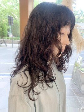 コキュウ(co-kyu) 顔まわり可愛く＋レイヤー＋エアーウエーブ