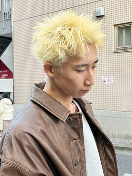 ネクストメンズ 表参道(NEXT men's) MEN’S HAIR/サーフカール/刈り上げセンターパート/渋谷