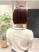 【mimura】ぱつっとボブ　ストレートボブ　縮毛矯正　草加　谷塚