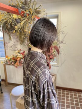 ボブ/髪質改善/縮毛矯正/髪質改善カラー/ストレートパーマ