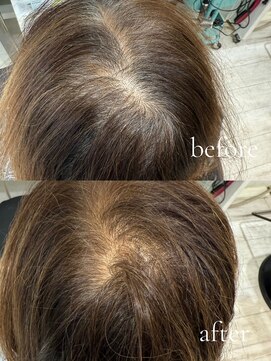 30代40代50代60代カラー専門店リタッチカラー白髪染め