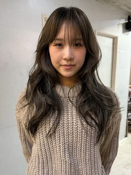 ナループロアボタン(Nalu pu loa BOTAN) 海外風レイヤーカット/海外レイヤー/サイドバング