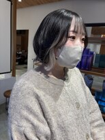 サラビューティーサイト 志免店(SARA Beauty Sight)&nbsp;【志免】ホワイトカラー／レイヤーボブ／インナーカラー