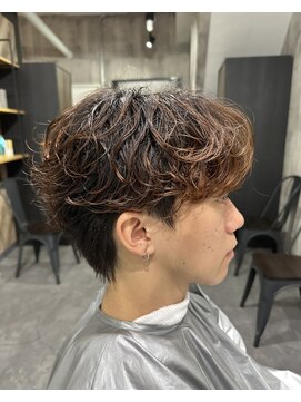 ビカムメンズヘアー 栄店(become men's hair) シャドウパーマ/韓国ヘア