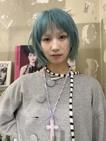 ロジ(loji)&nbsp;ミントカラーに合わせてレイヤーカット