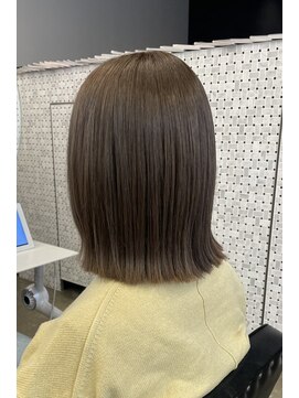 アコロン 武蔵小杉(acoron.) 肩ラインでまとまるナチュラルボブ