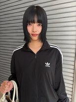 ロックス バイ マグ 松本(rocks BY MAG)&nbsp;20代30代大人美人小顔ボブ韓国ヘアアッシュブラック