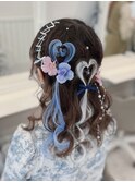 レースアップ×ハート☆